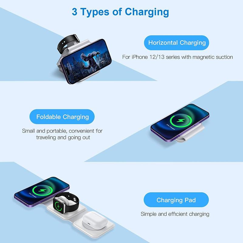 KING LUCKY - i33 3 in 1 Wireless Charger
